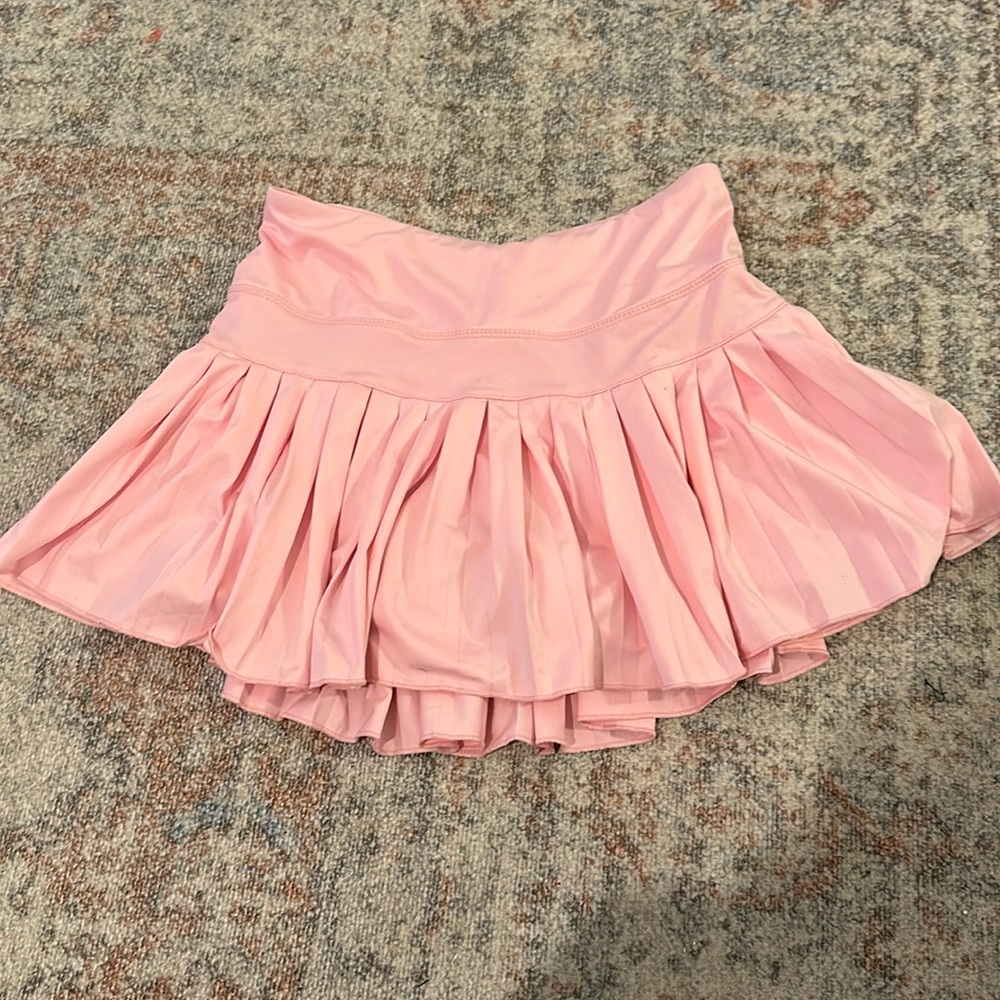 pink gold hinge skirt